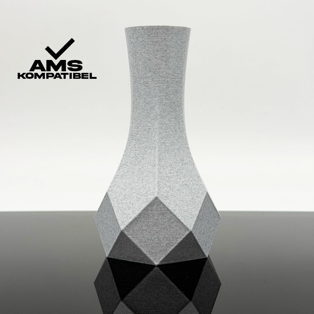 3D Gedruckte Vase aus ABS+ Marmor von Filament Unger