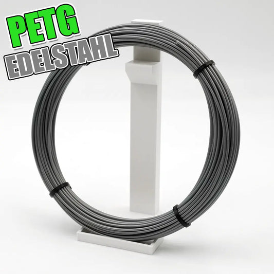 Muestra de acero inoxidable PETG