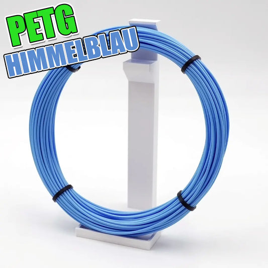 Muestra PETG azul cielo