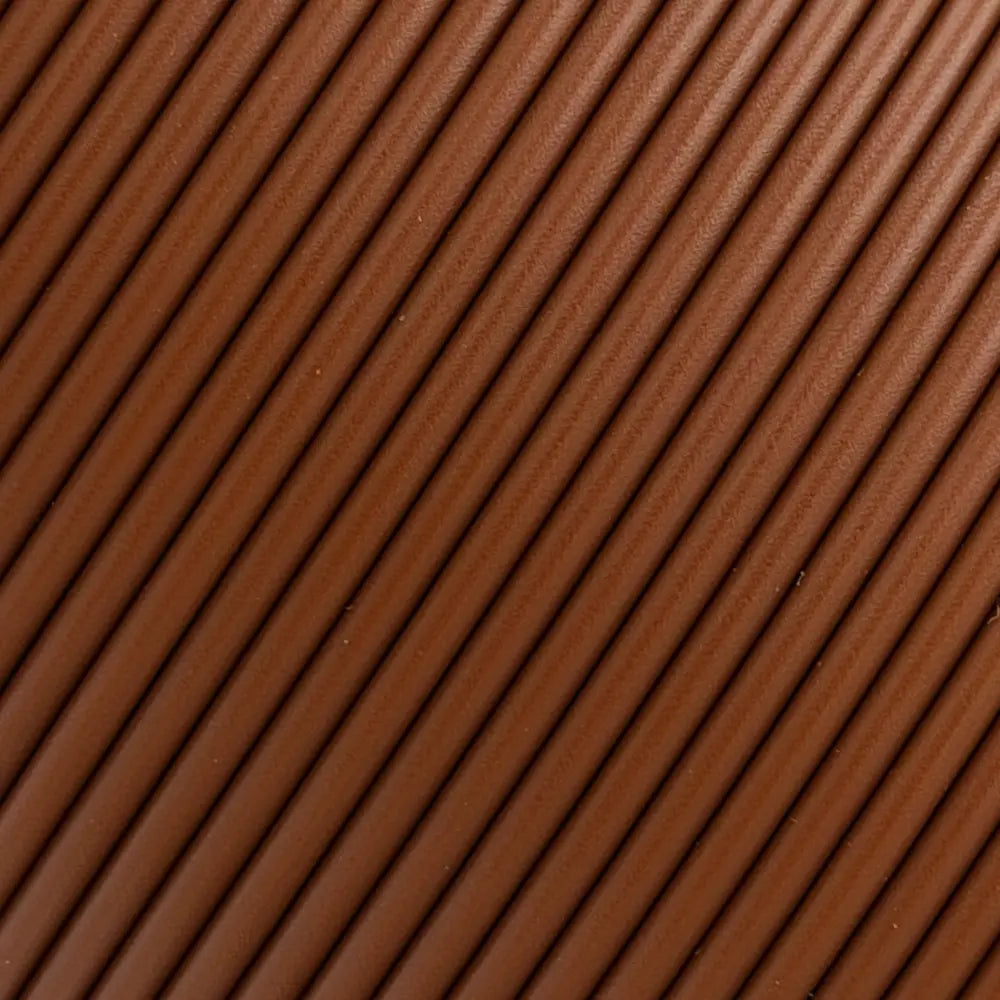 Filament Nahaufnahme von PETG Lehmbraun. Hersteller Filament Unger