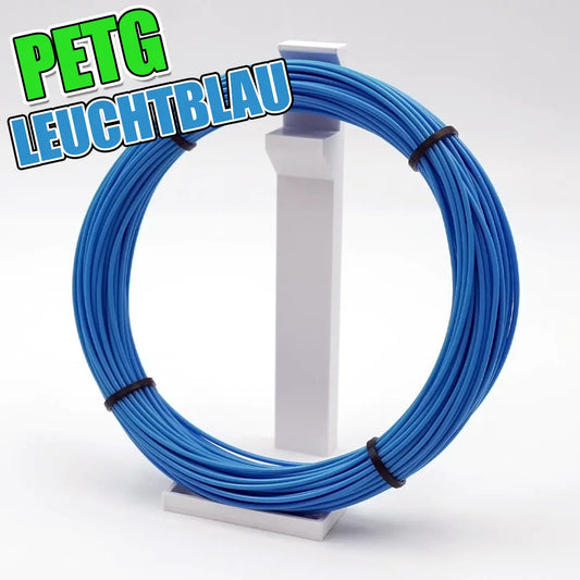 Muestra PETG azul claro