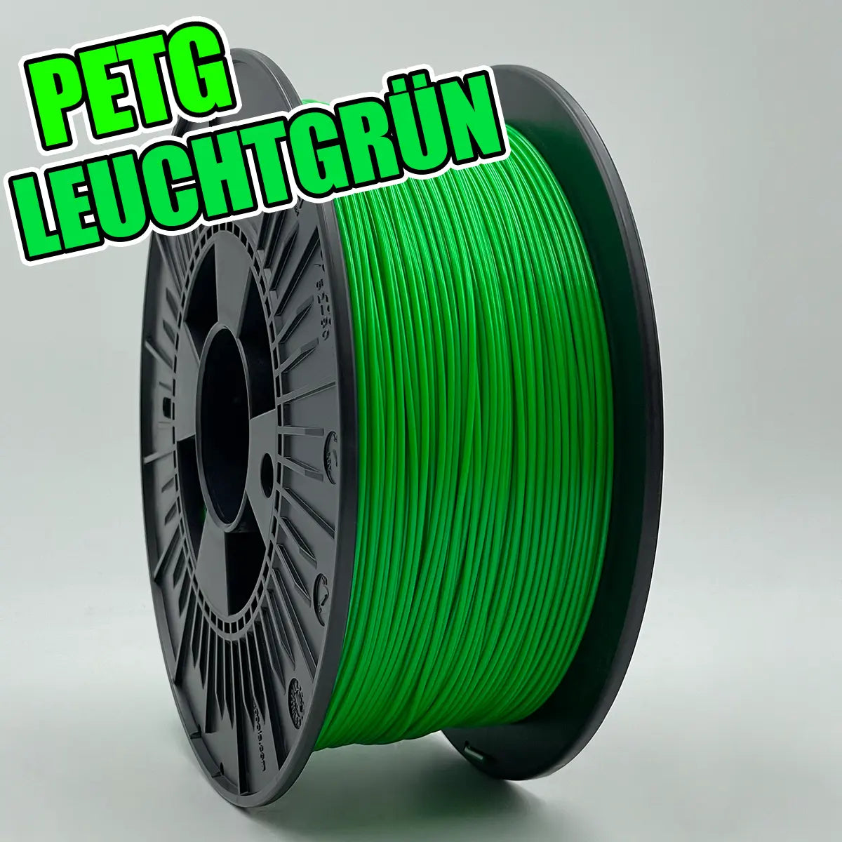 PETG Leuchtgrün breite Spule