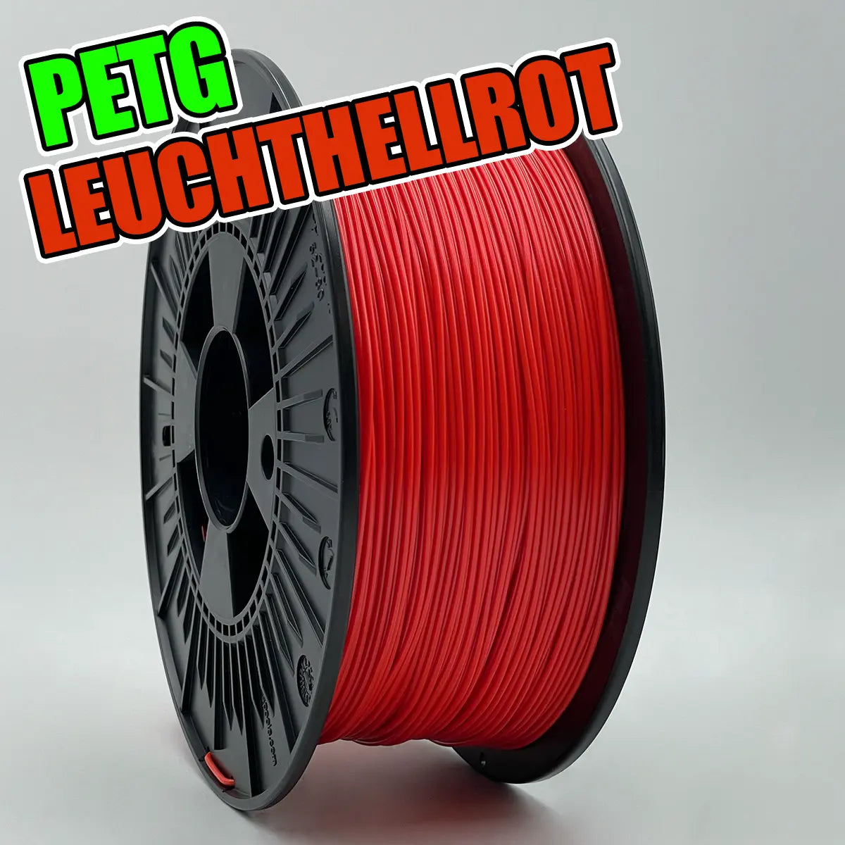 PETG Leuchthellrot Rolle passend für AMS. Made in Germany