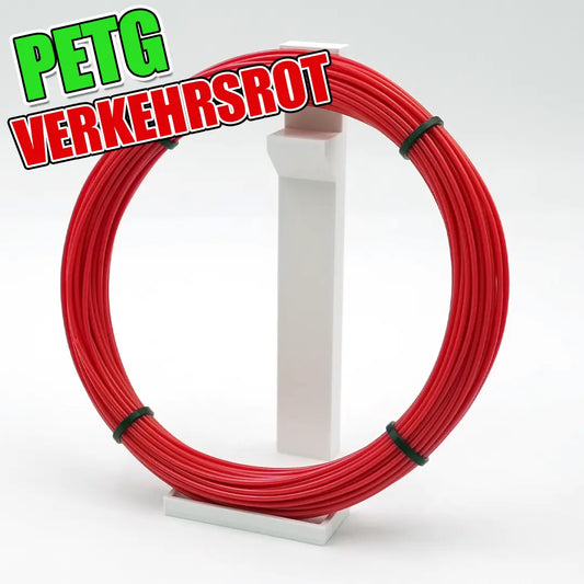 Próbka PETG w kolorze czerwonym