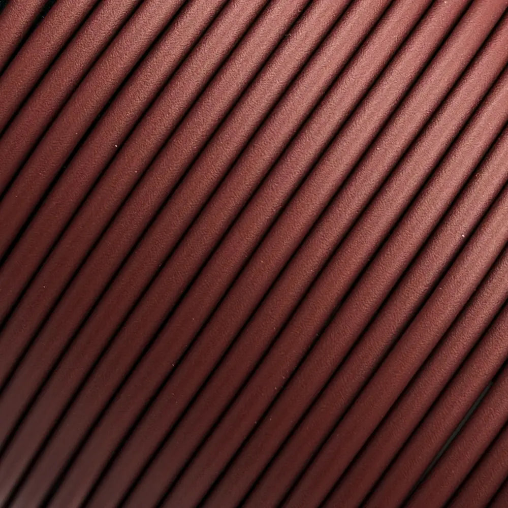 Filament Nahaufnahme von PLA+ Braun. Hersteller Filament Unger