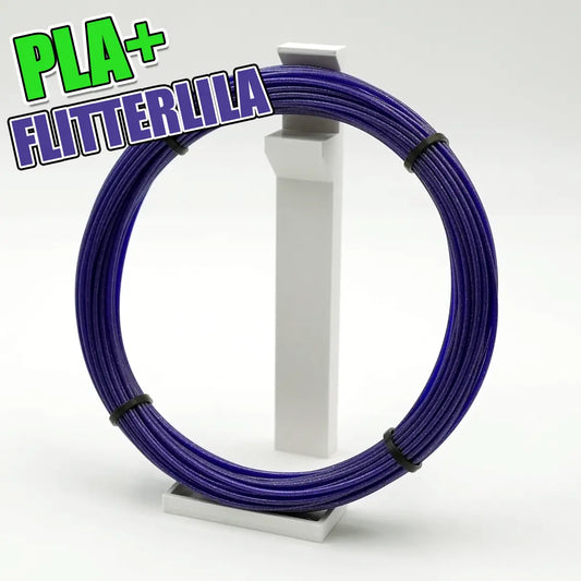 PLA+ Campione viola glitterato