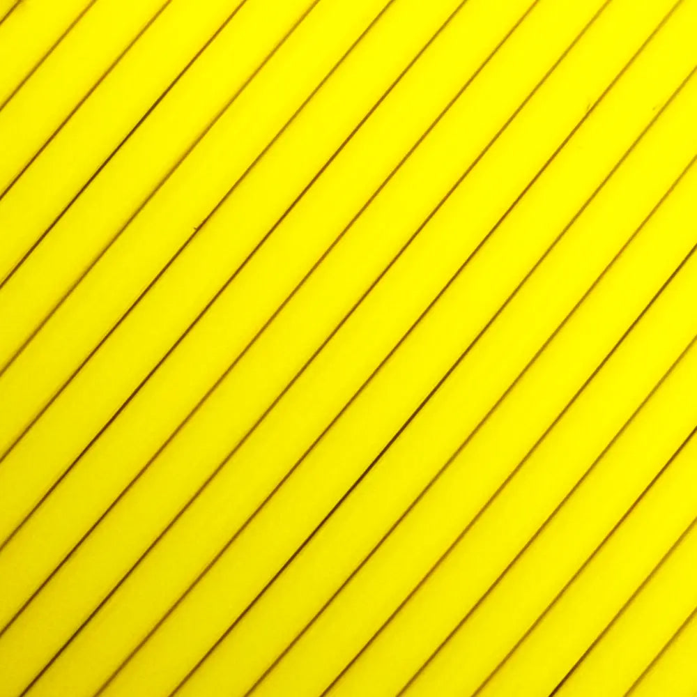 Filament Nahaufnahme von PLA+ Leuchtgelb. Hersteller Filament Unger