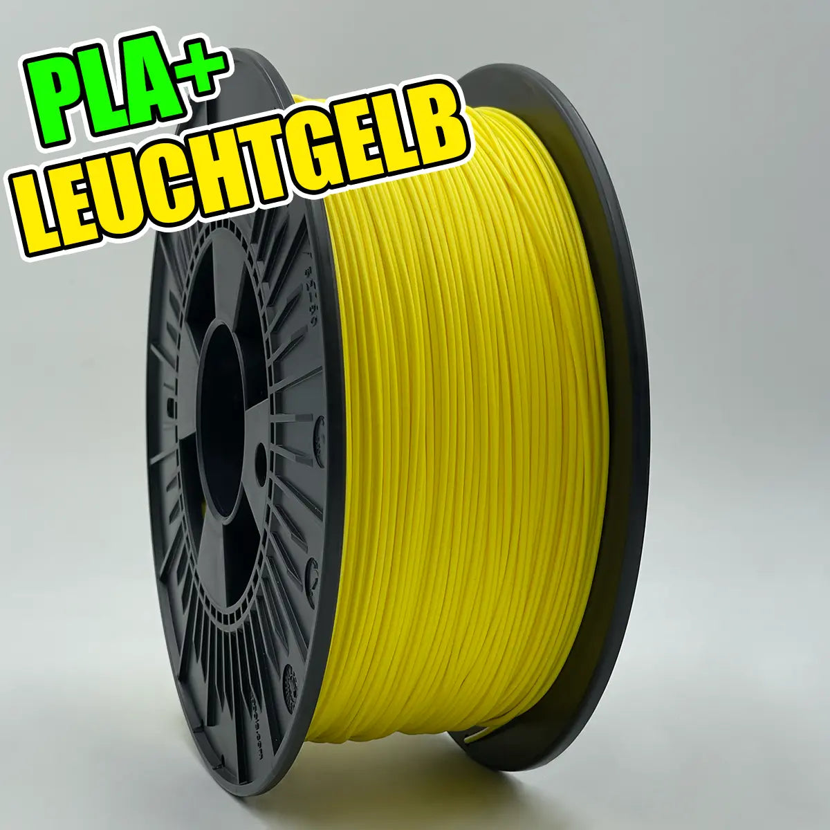 PLA+ Leuchtgelb Rolle passend für AMS. Made in Germany