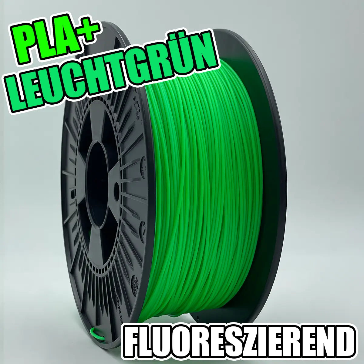 PLA+ Leuchtgrün Rolle passend für AMS. Made in Germany