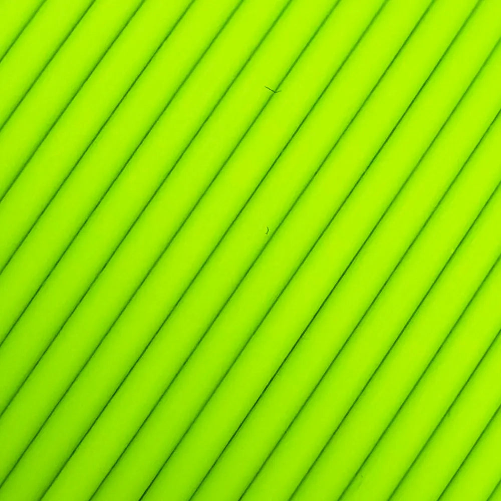 Filament Nahaufnahme von PLA+ Limette. Hersteller Filament Unger