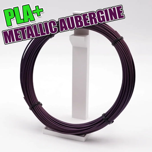 Échantillon d'aubergine métallique PLA+