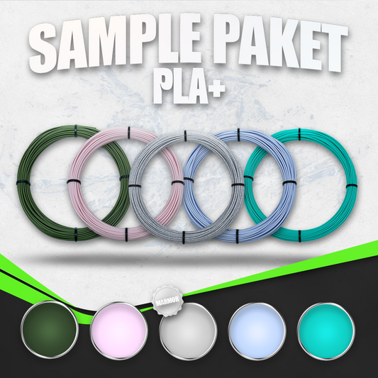 Pacchetto campione PLA+ 5