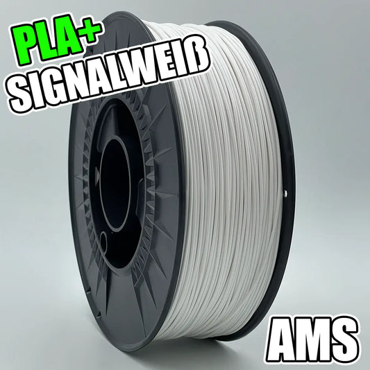 PLA+ Signalweiss Filament für AMS - Made in Germany Filament