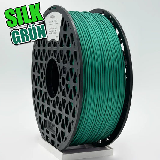 Silk Grün – 1,75 mm schimmerndes grünes Filament für 3D-Drucker
