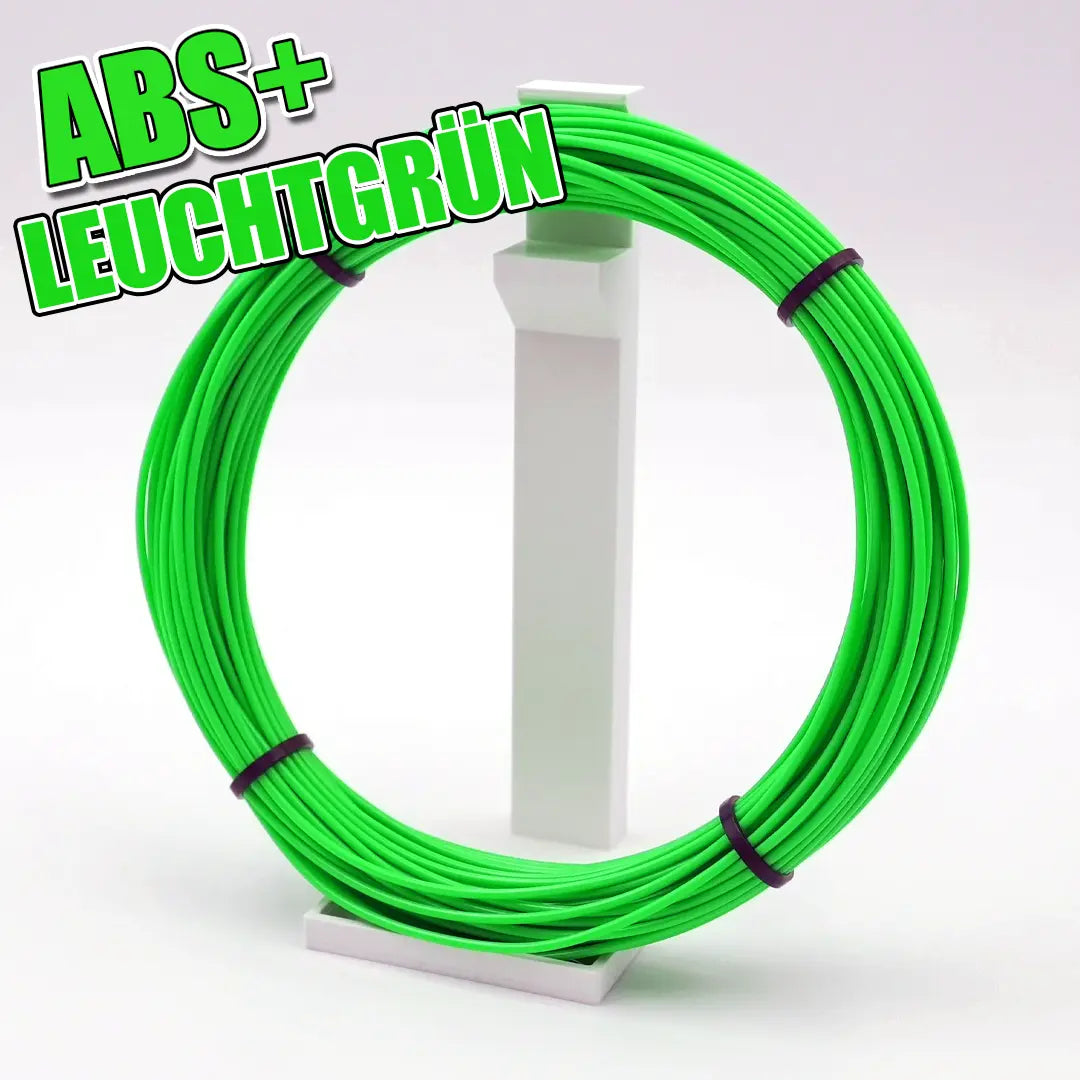 ABS / ABS+ Neon Grün (Leuchtgrün) Sample - Filament Unger