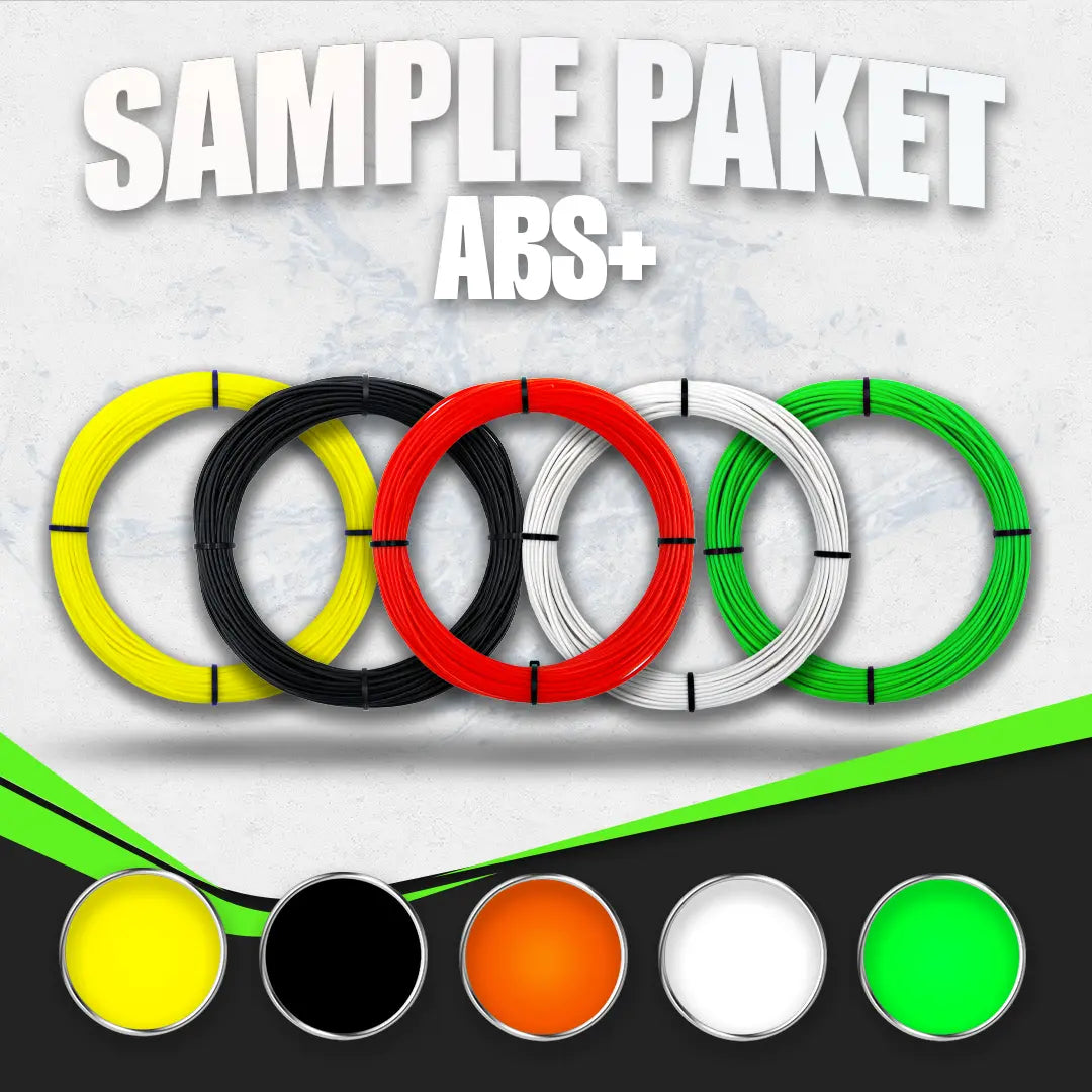ABS / ABS+ Sample Paket 1 - Filament Unger