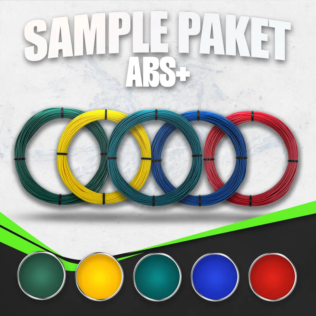 ABS / ABS+ Sample Paket 2 - Filament Unger