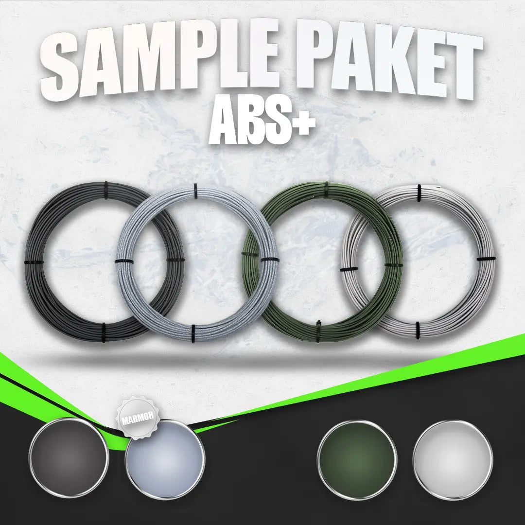 ABS / ABS+ Sample Paket 3 - Filament Unger