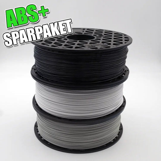 ABS / ABS+ Schwarz Weiß Grau Sparpaket - Filament Unger