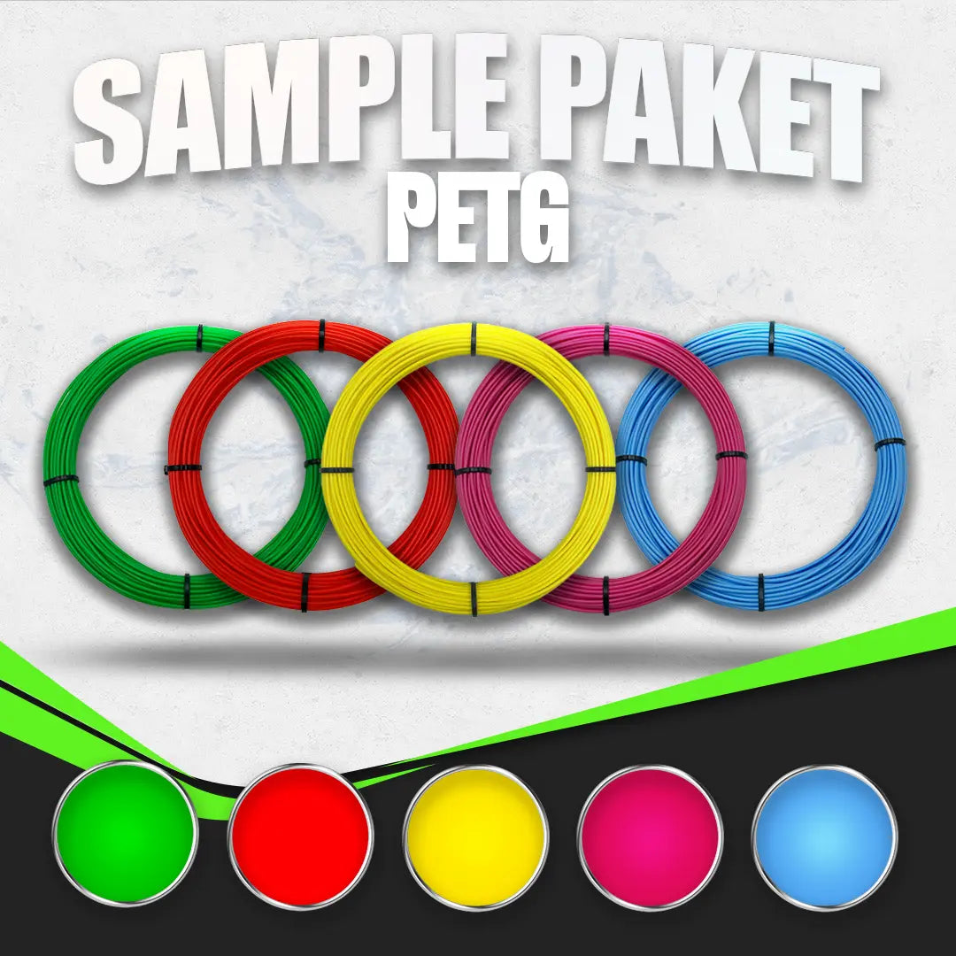 PETG Sample Paket 1 - Filament Unger