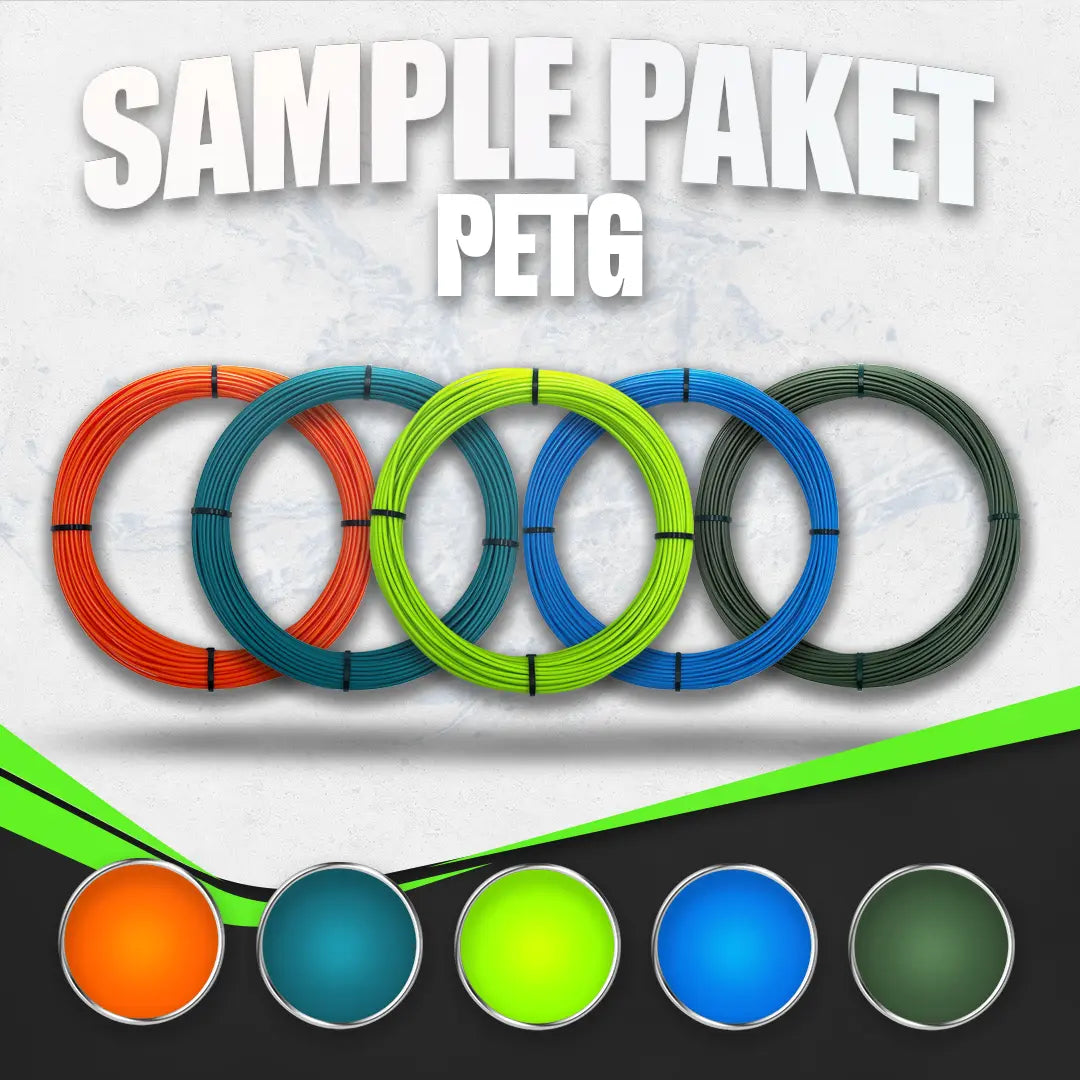 PETG Sample Paket 4 - Filament Unger