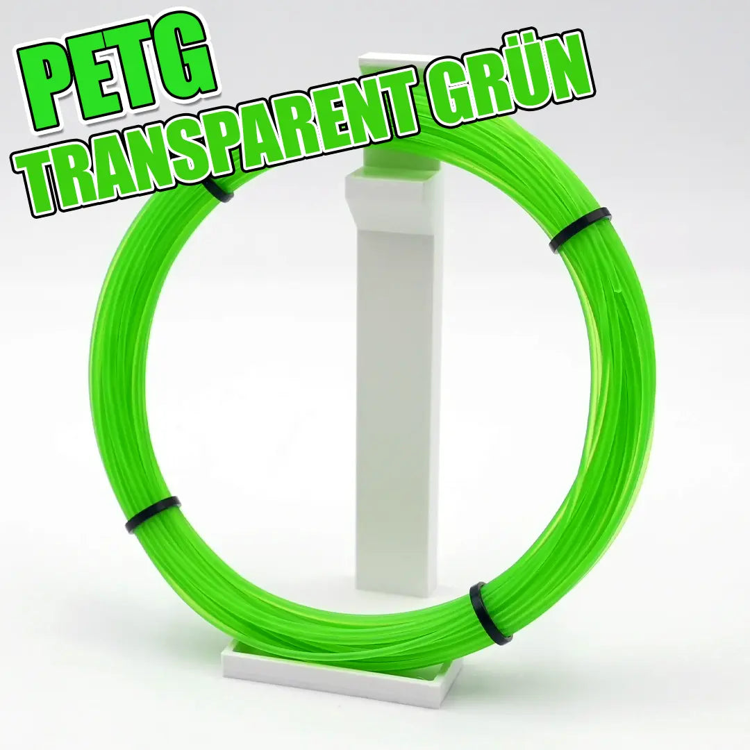 PETG Transparent Grün Sample - Filament Unger