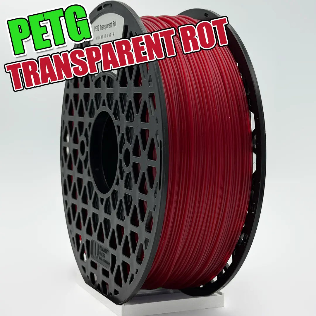 PETG Transparent Rot - Filament Unger