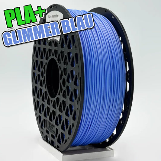 PLA / PLA+ Glimmer Blau - Filament Unger