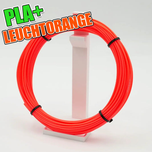 PLA / PLA+ Neon Orange (Leuchtorange) Sample - Filament Unger