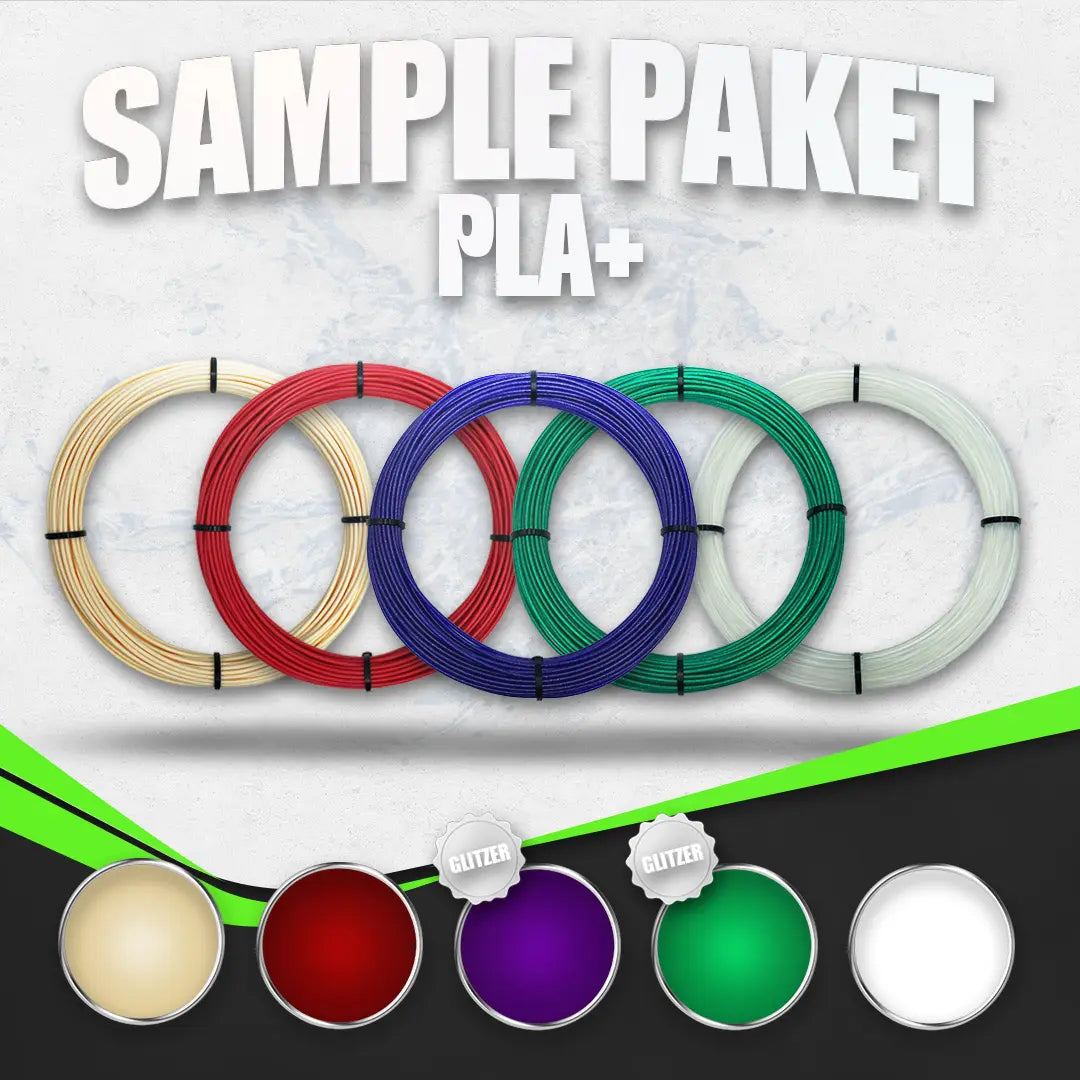 PLA / PLA+ Sample Paket 4 - Filament Unger