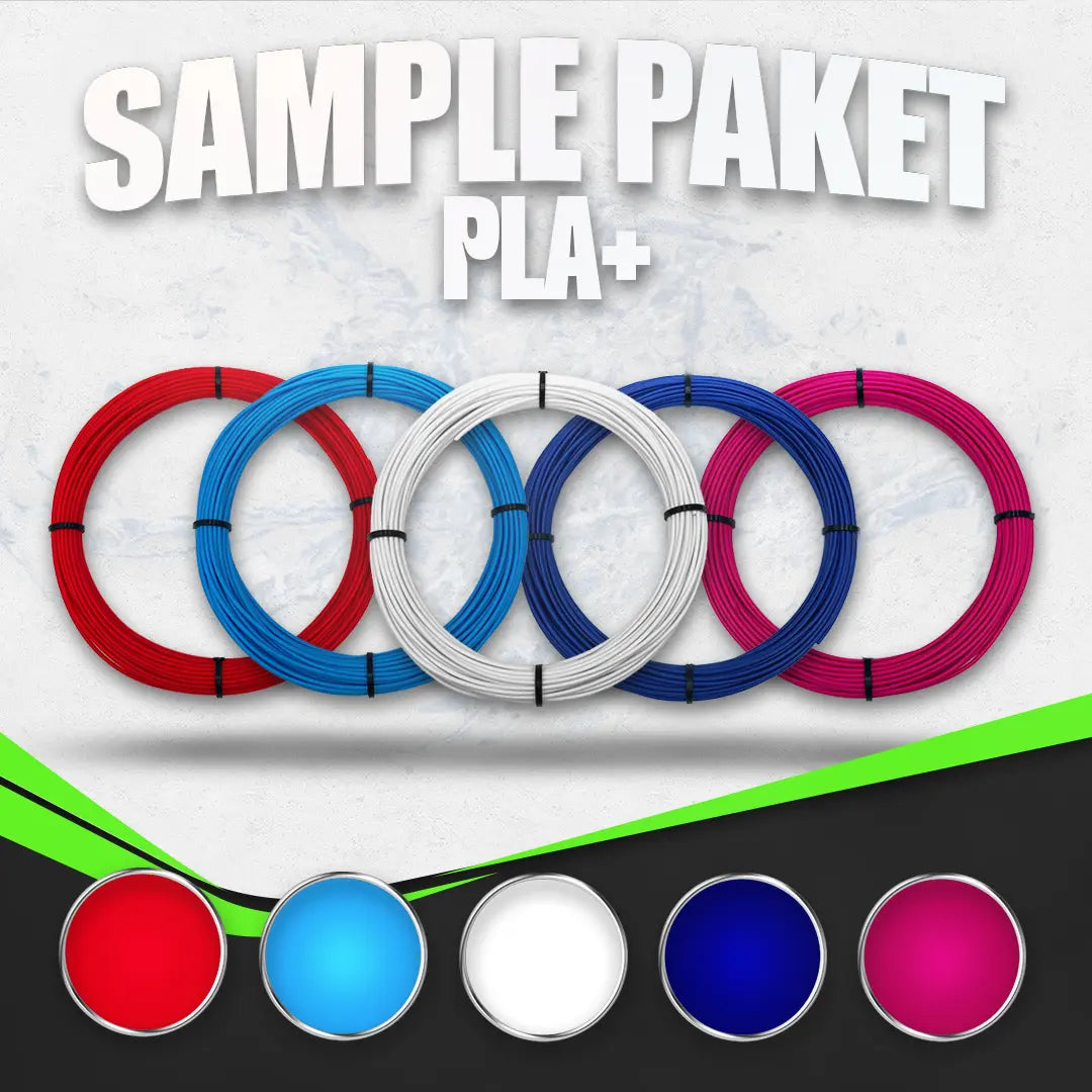 PLA / PLA+ Sample Paket 6 - Filament Unger