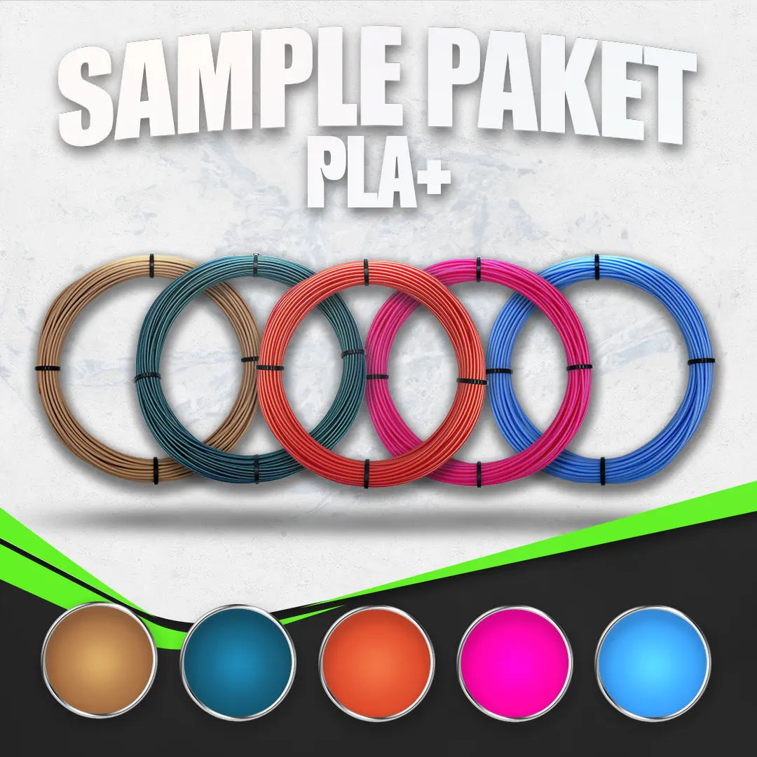 PLA / PLA+ Sample Paket 7 - Filament Unger