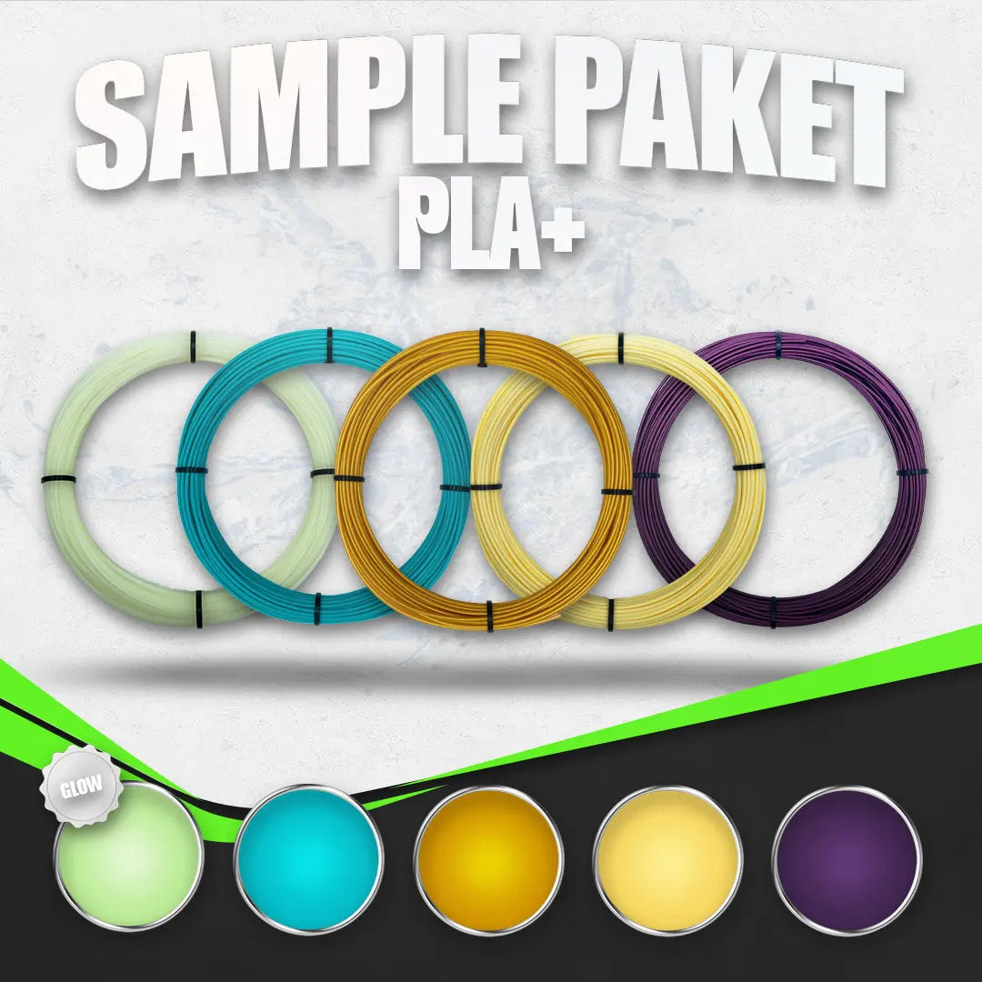 PLA / PLA+ Sample Paket 8 - Filament Unger