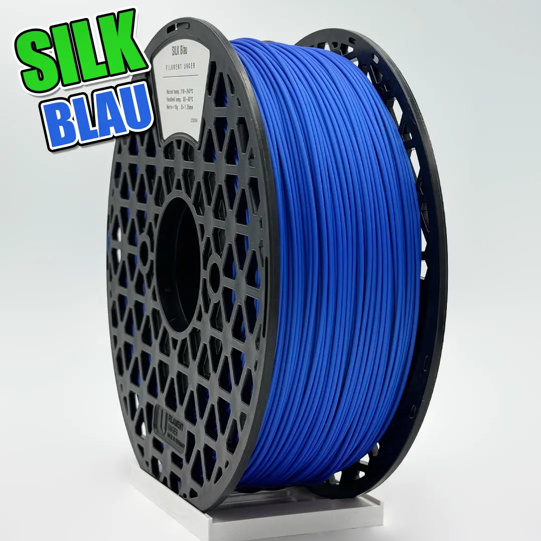 Silk / PLA Blau - Filament Unger