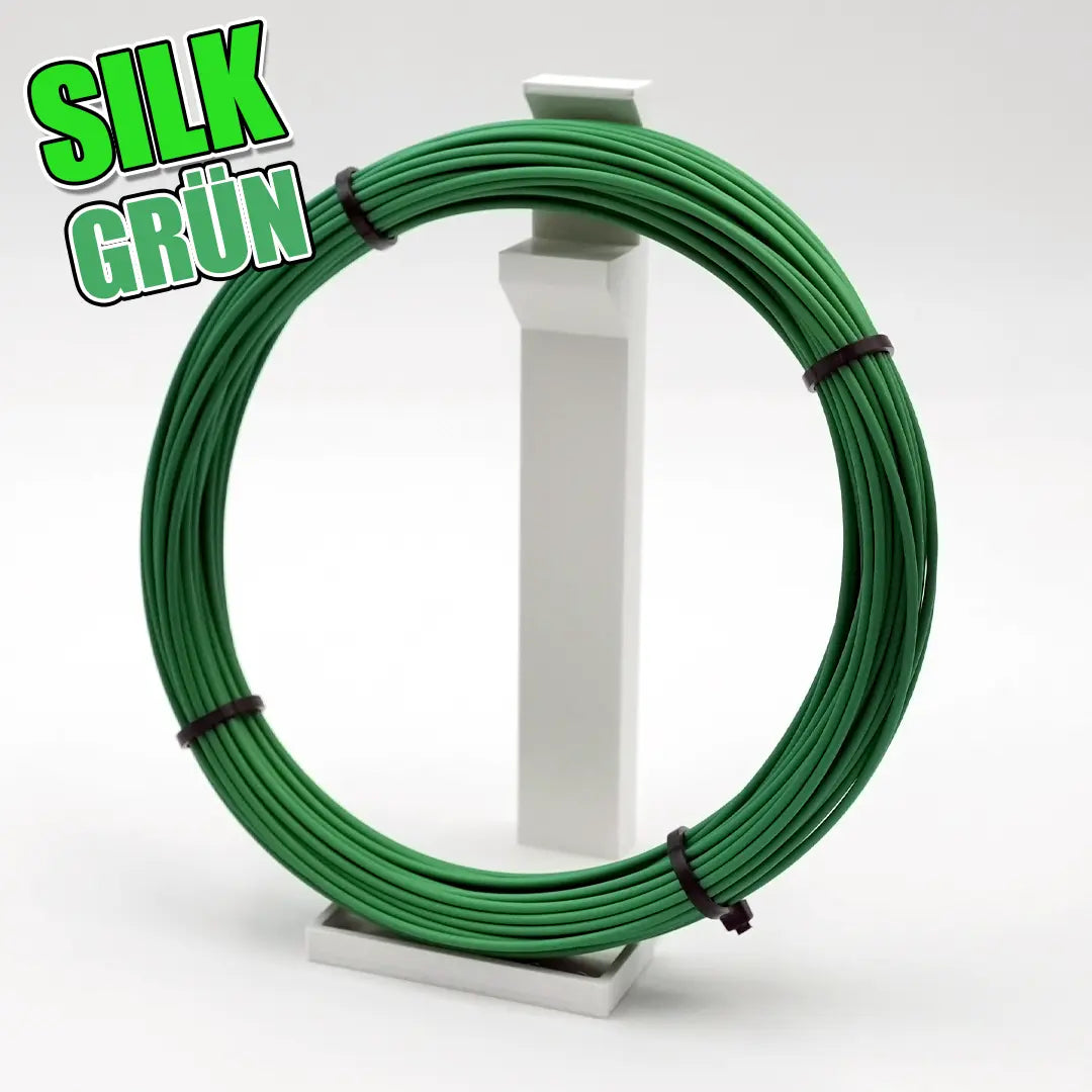 Silk / PLA Grün Sample - Filament Unger