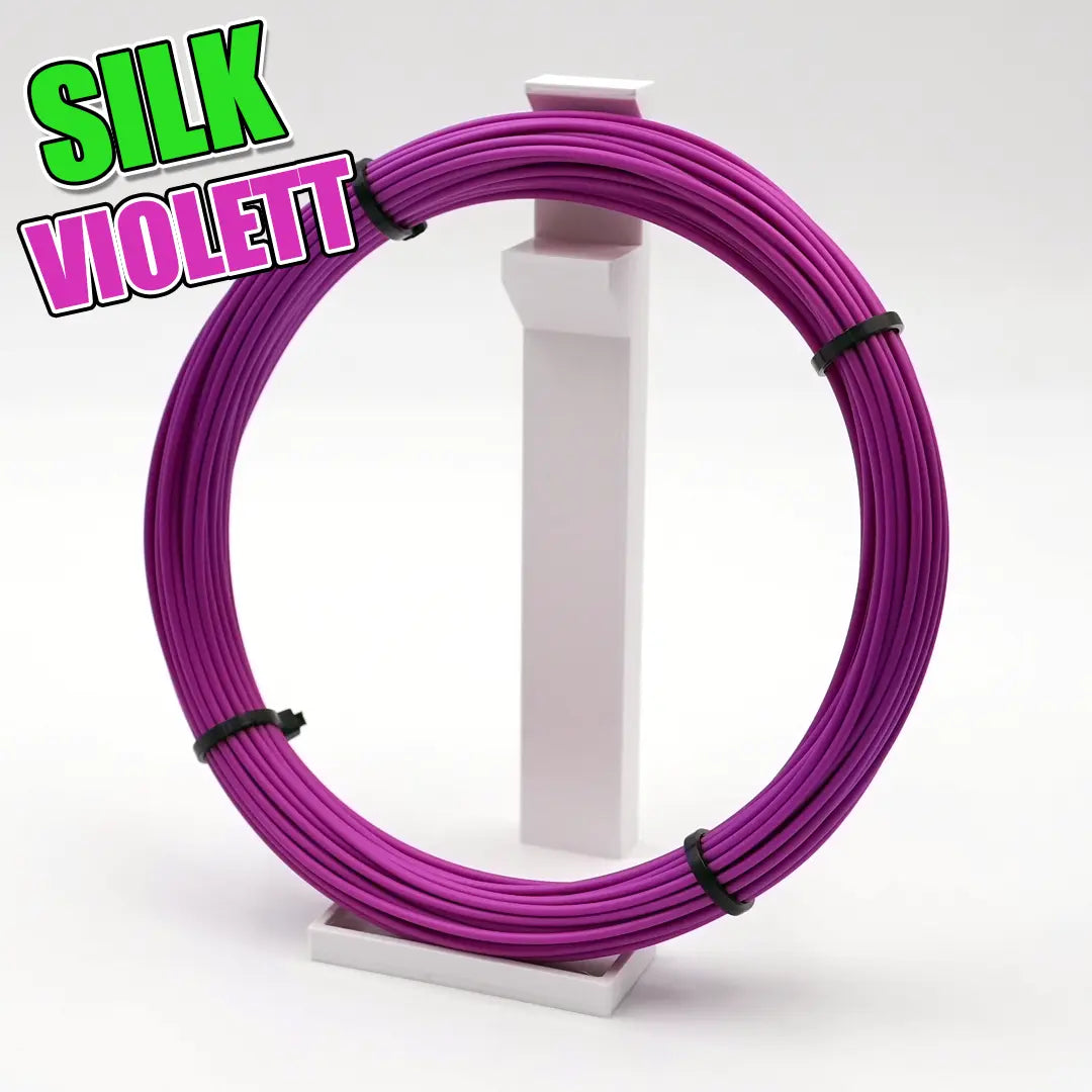 Silk / PLA Violett Sample - Filament Unger