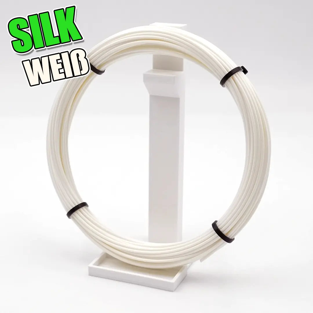 Silk / PLA Weiß Sample - Filament Unger