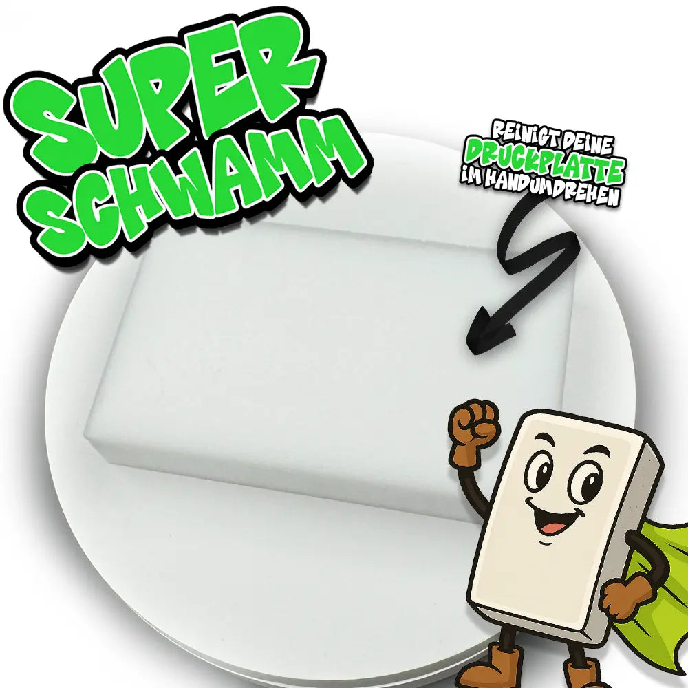 Super Schwamm 3D-Drucker Reinigungsschwamm - Filament Unger
