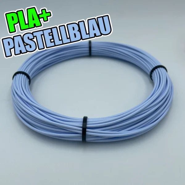 PLA+ Pastellblau Filament Sample - Made in Germany Filament